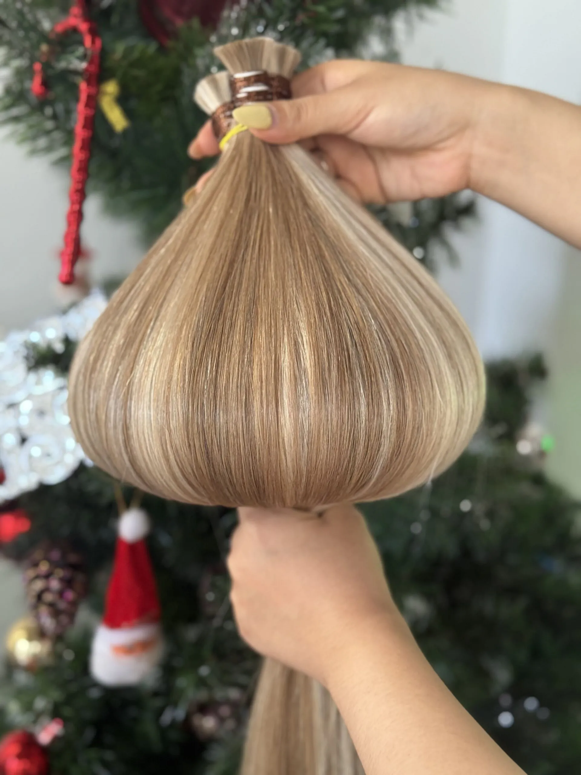 Bulk Human Hair for Braiding 24 Inch Mix Piano #8/24 Color