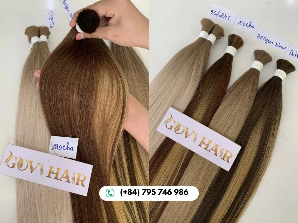 Choose Govihair Mocha Bulk Hair for Quality