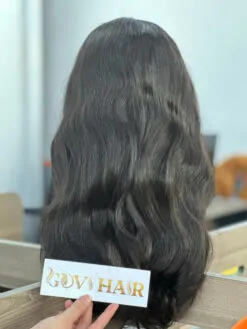 Closure Wigs HD Lace 4x4 Body Wave Natural Black Color 18 Inches Premium Quality Vietnam Hair Wigs