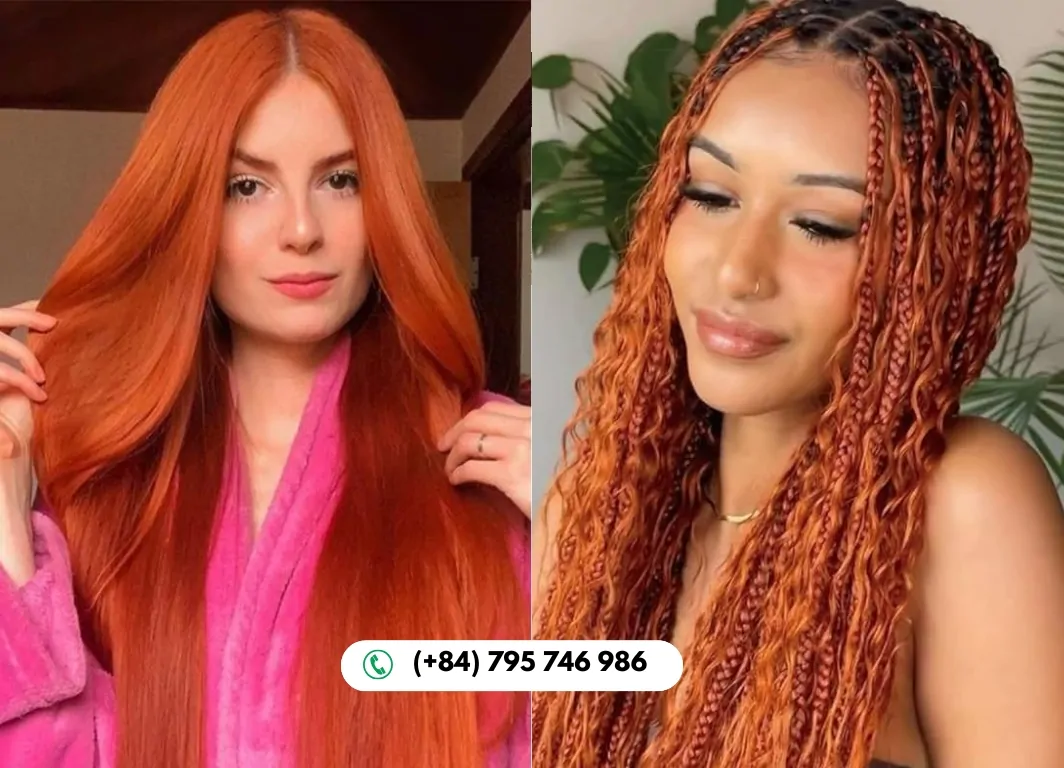 Create Bold, Beautiful Styles with Red Bulk Hair for Braiding