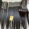 HD Lace Closure 2x4 Bone Straight Natural Color Vietnam Hair Luxury Quality