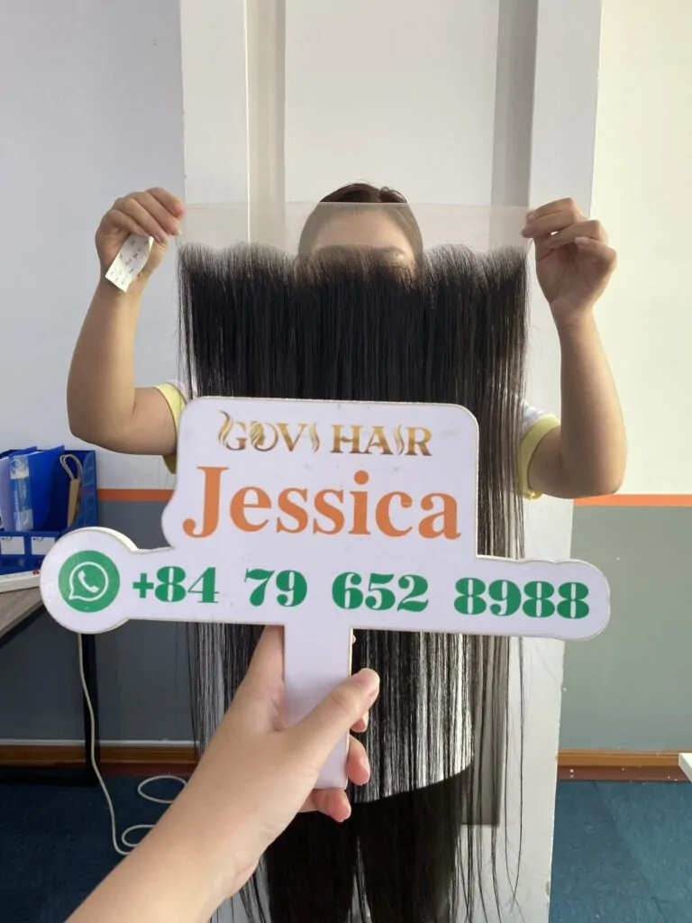 HD Lace Frontal 13x6 Bone Straight Natural Color Premium Vietnamese Hair