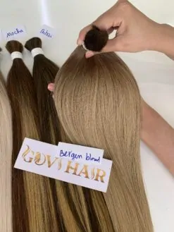 Straight Bulk Human Hair for Braiding Bergen Color