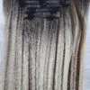 Seamless Clip In Hair Extensions Mix Blonde Color