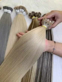 Tape In Extensions Blonde Color High Quality Vietnam Hair