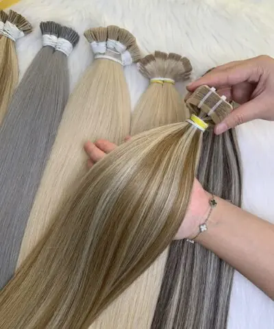 26 Inch Straight Mix Piano Color Tape In Hair Extensions Premium Quality 7 Tape In Extensions Mix Piano Color High Quality Vietnam Hair