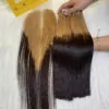Weft Hair Extensions Bundles Ombre Color Wholesale Price