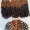 Weft Hair Extensions Pixie Curly Ombre Color Luxury Quality Vietnam Hair Product