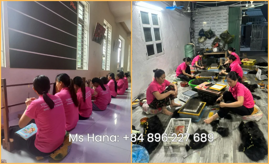 Cambodian hair wholesale factory and manufacturer