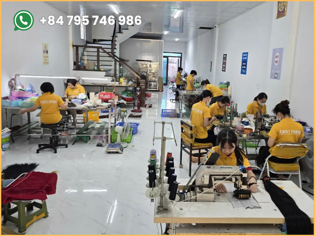 Govihair is the leading Vietnamese hair factory