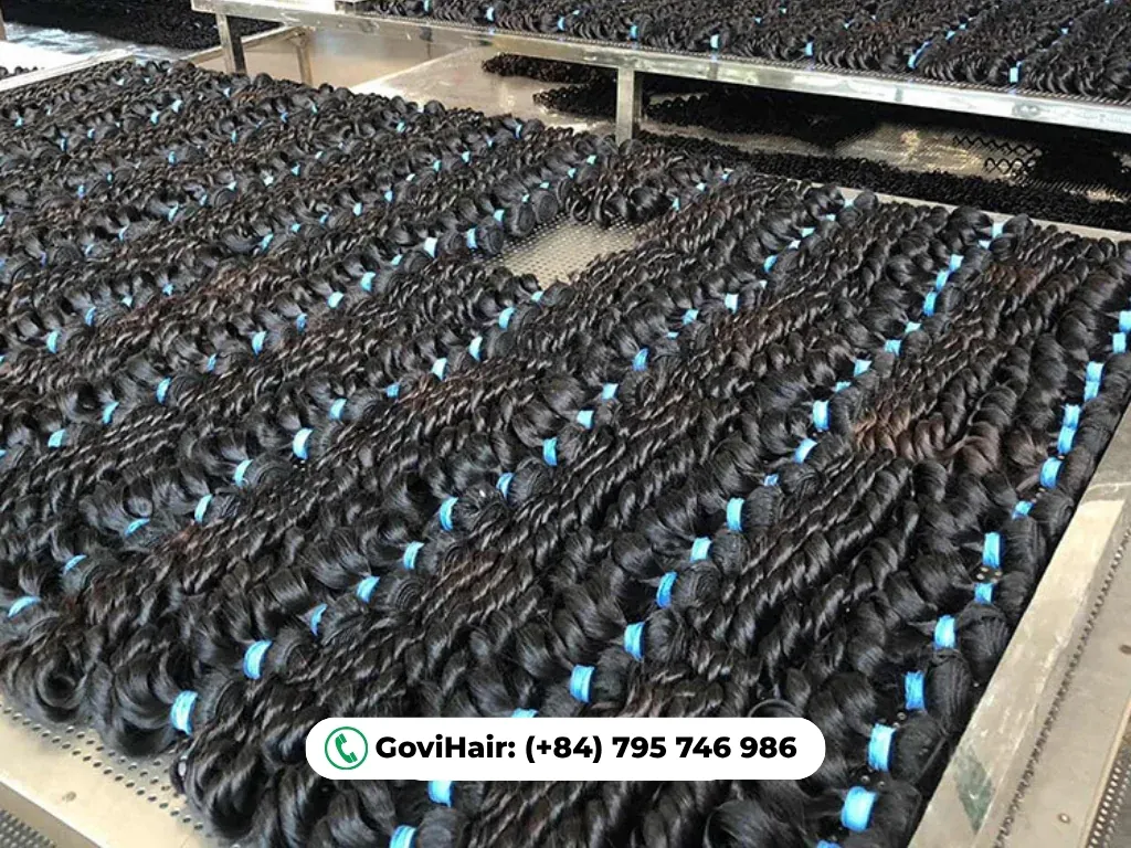 Chinese hair suppliers dominate in terms of quantity and affordability.