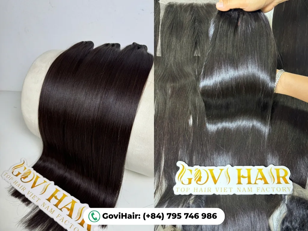 Bone straight wefts are popular choice