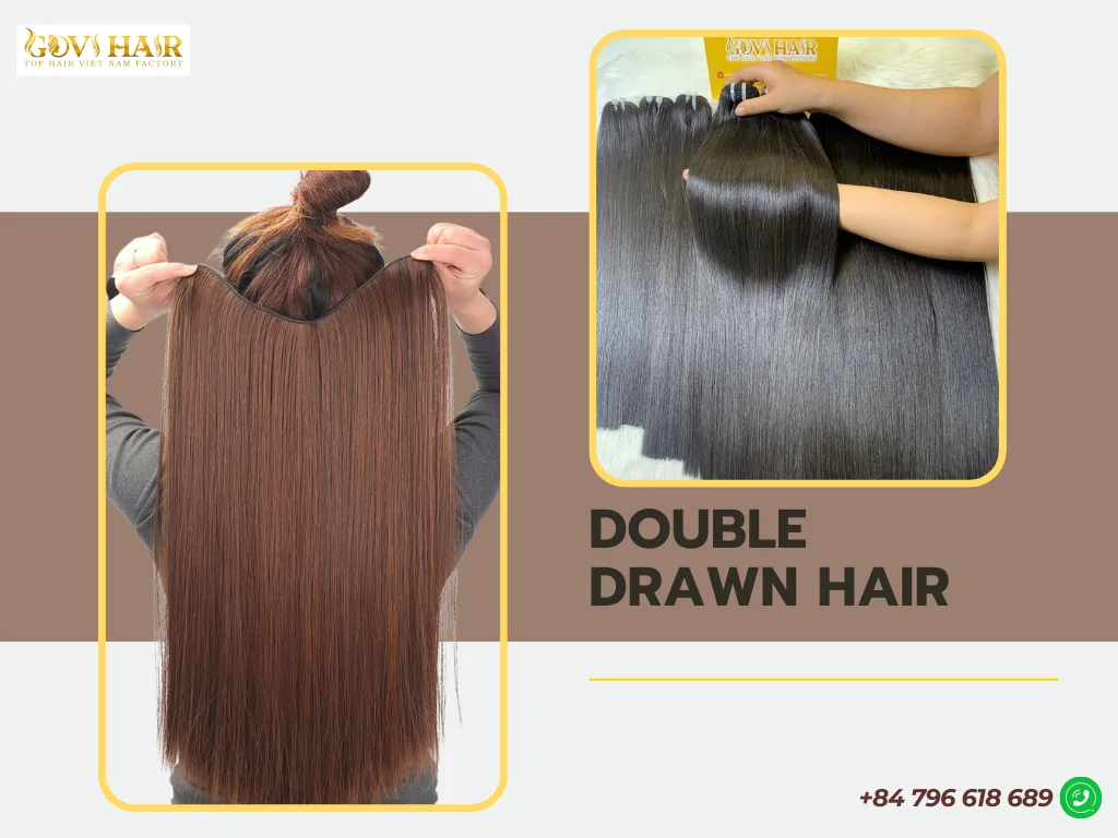 Top Vietnamese Hair Products for Global Buyers 10 Double drawn hair