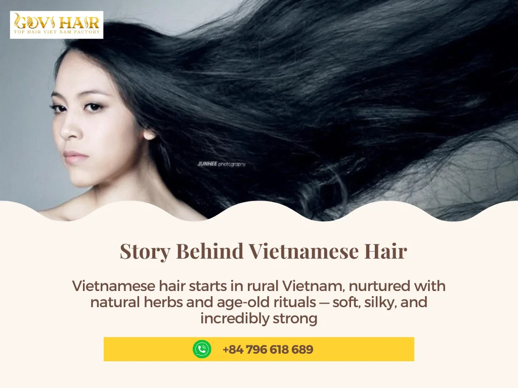 Story behind Vietnamese hair texture