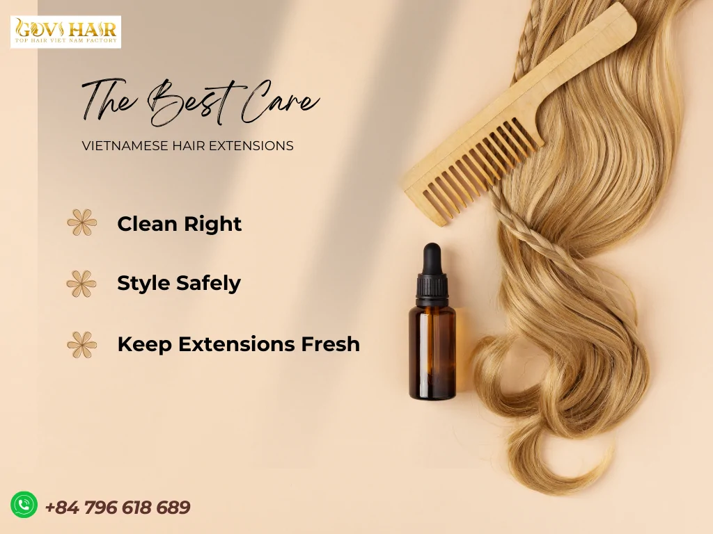 Top Vietnamese Hair Products for Global Buyers 14 The best care and maintenance tips for Vietnamese hair suppliers