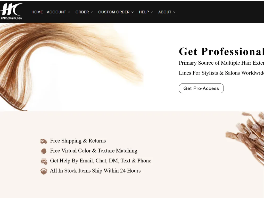 Hair and compounds premium hair