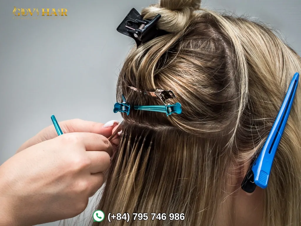 human hair extensions