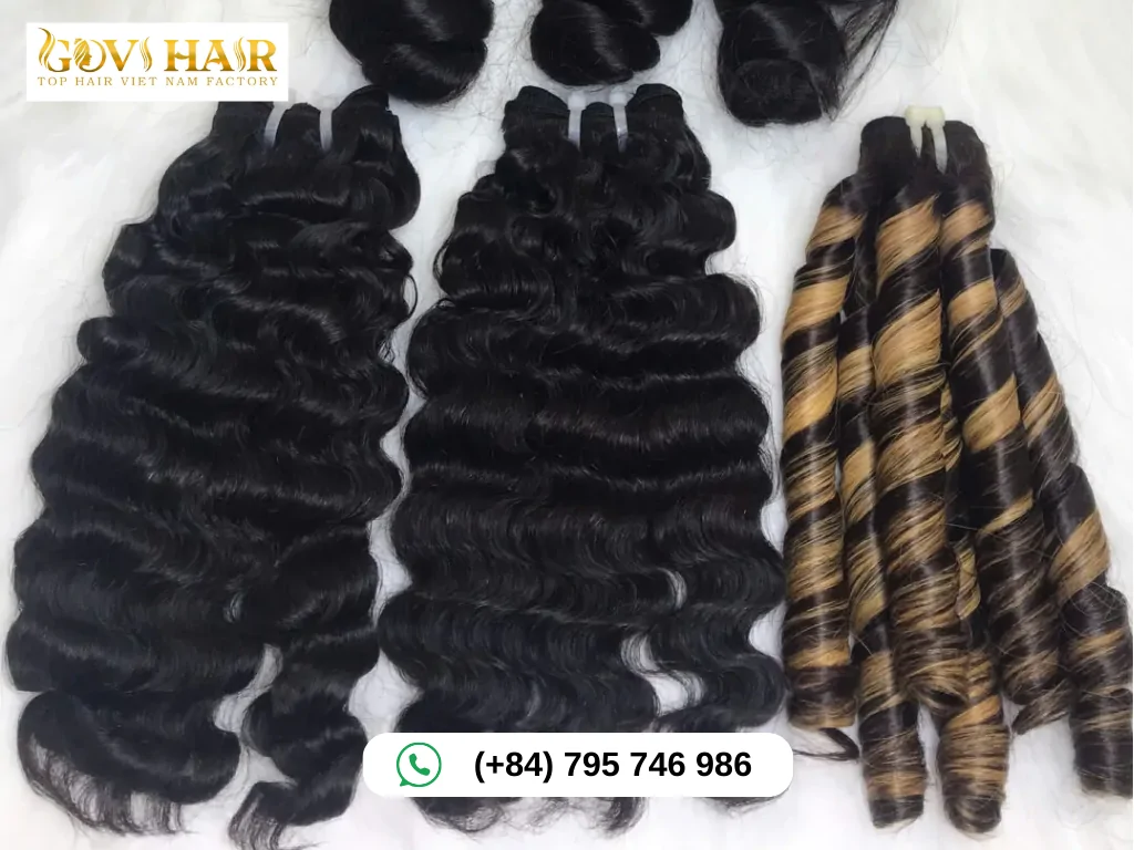 Raw Vietnamese Wavy Hair Natural Looking 5 Variety of Lengths & Colors – Vietnamese Wavy Hair Collection