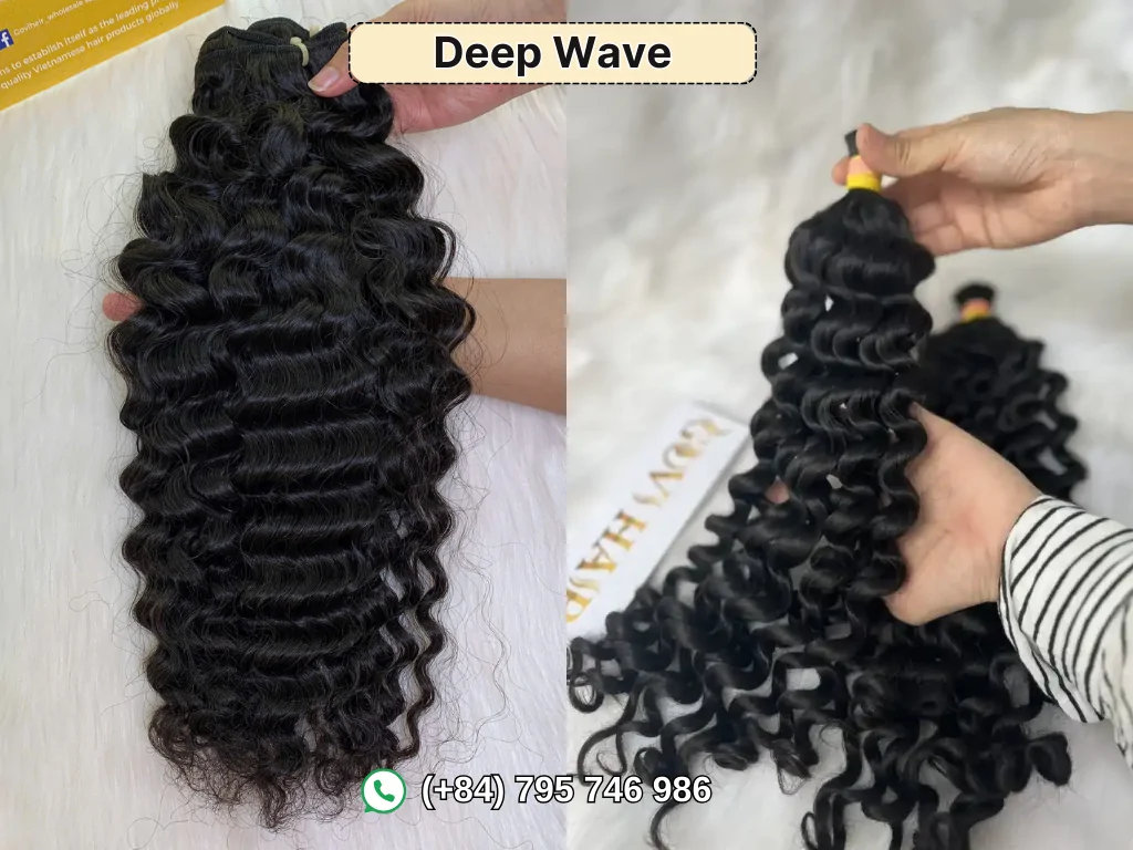 Raw Vietnamese Wavy Hair Natural Looking 8 Vietnamese Deep Wavy Hair