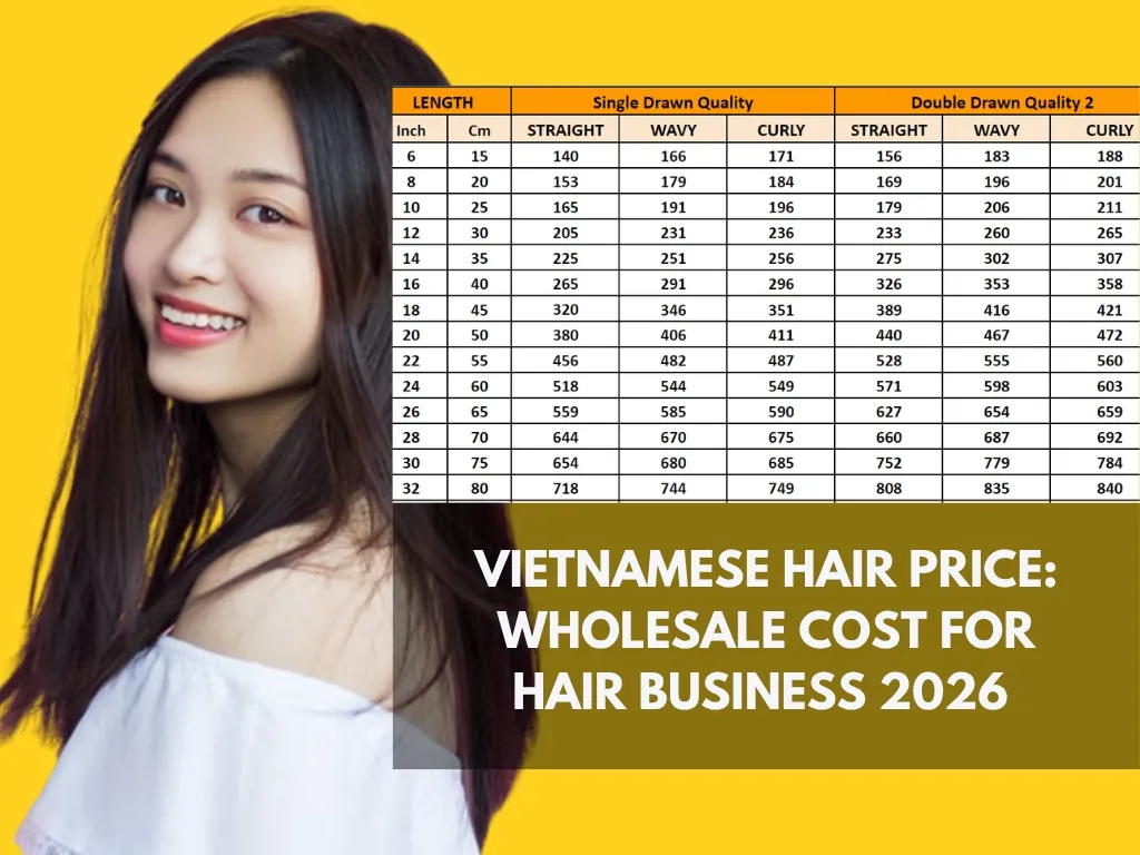 Vietnamese Hair Price: Wholesale Cost for Hair Business