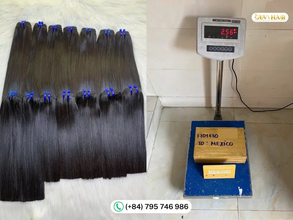 How to Source Vietnamese Hair Products: Top 5 Sellers Compared (2026) 5 Govihair video verification of Vietnamese hair products before shipping