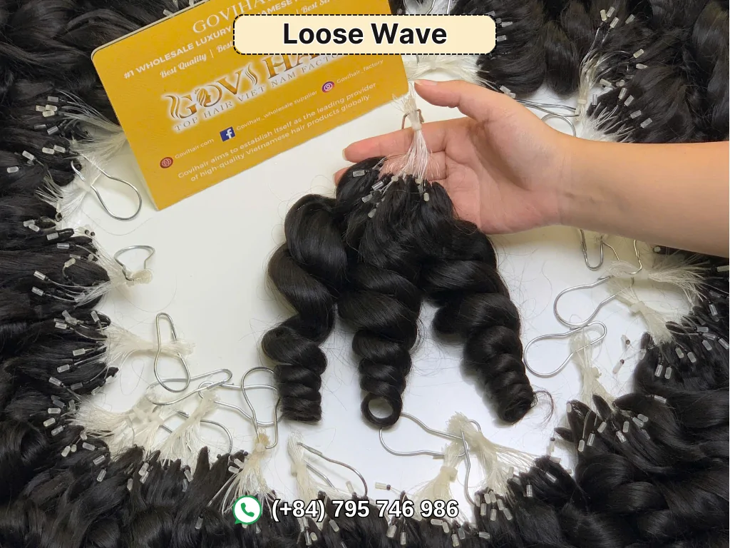 Raw Vietnamese Wavy Hair Natural Looking 9 Vietnamese Loose Wavy Hair