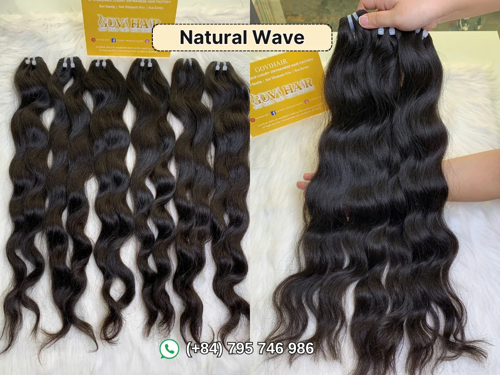 Raw Vietnamese Wavy Hair Natural Looking 6 Vietnamese Natural Wavy Hair