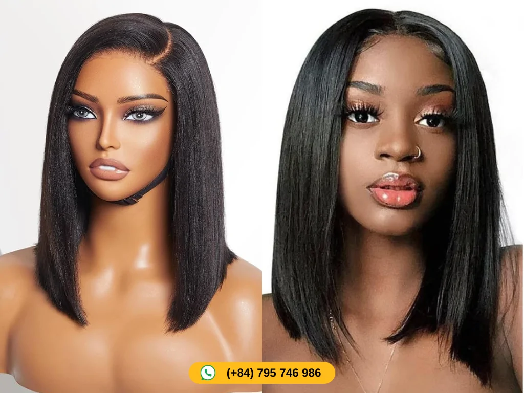 What Does 12 Inch Hair Look Like? - Styles And Features 6 Sleek Straight Look