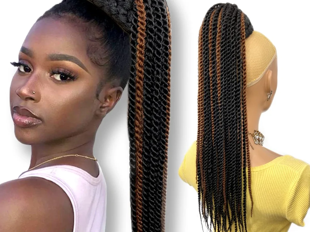 20 Inch Wig Length: What It Looks Like and How to Style It 4 Ponytails and braids