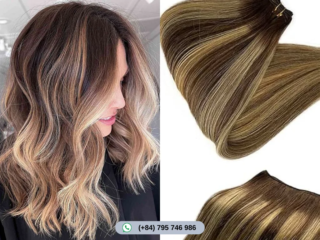 27 Hair Color: Best Hairstyles and Hair Types for Honey Blonde 7 Balayage with 27 hair color adds a sun-kissed glow to this seamless blend.
