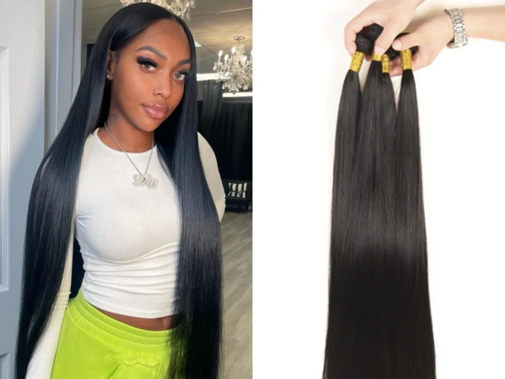 Classic 34 inch hair straight styles