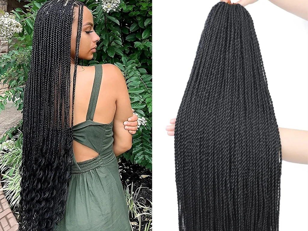 34 inch braided hairstyles
