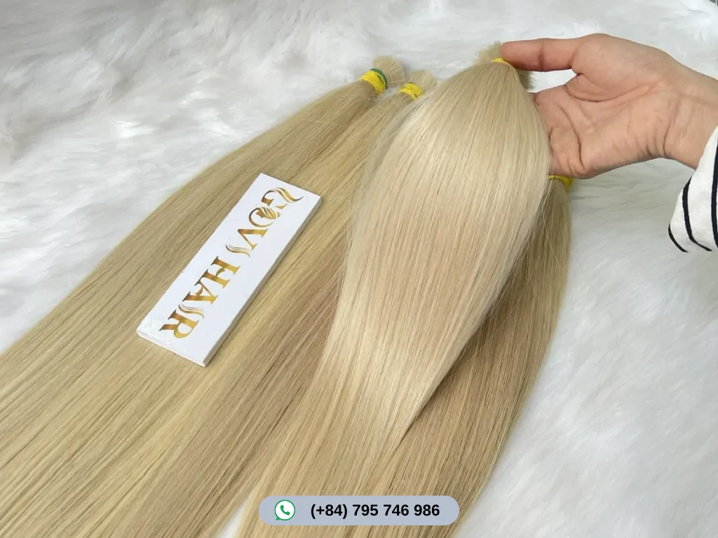 613 Hair Color: The Ultimate Guide to Blonde Perfection 2 Stunning 613 hair color shines in natural light