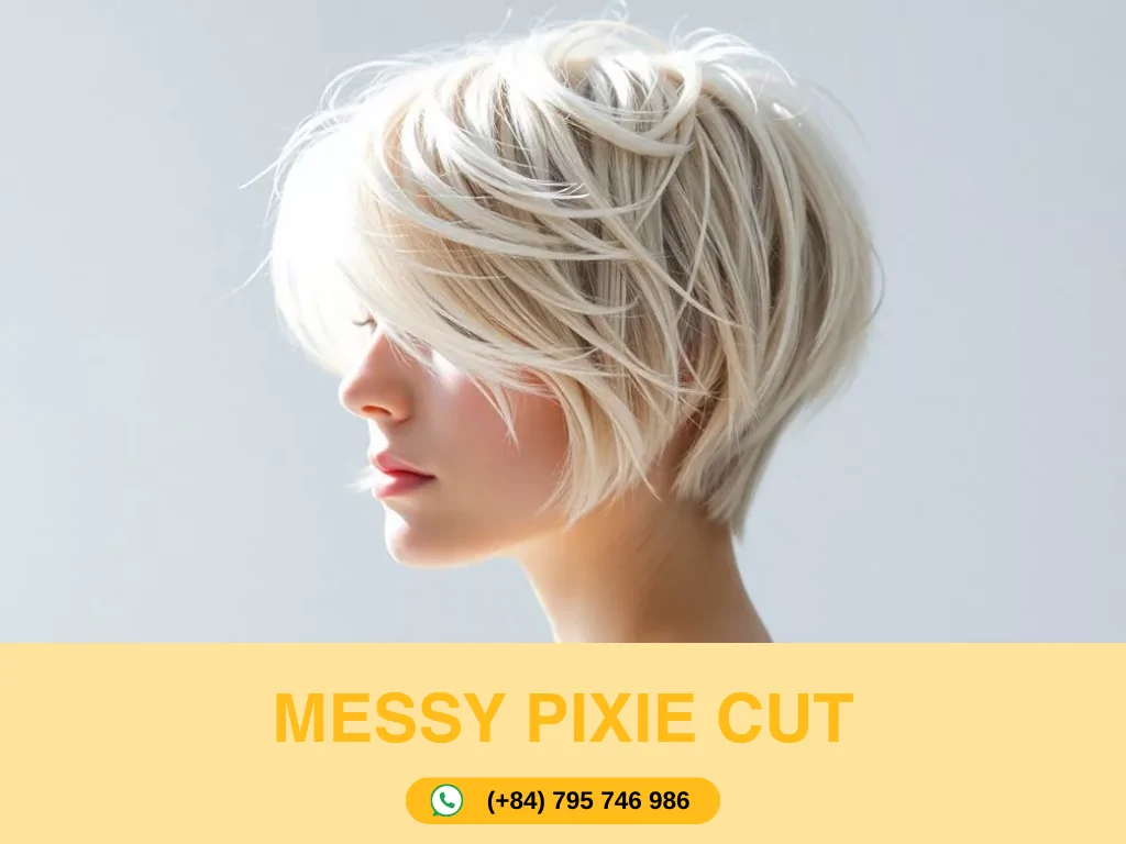 Messy Pixie Cut