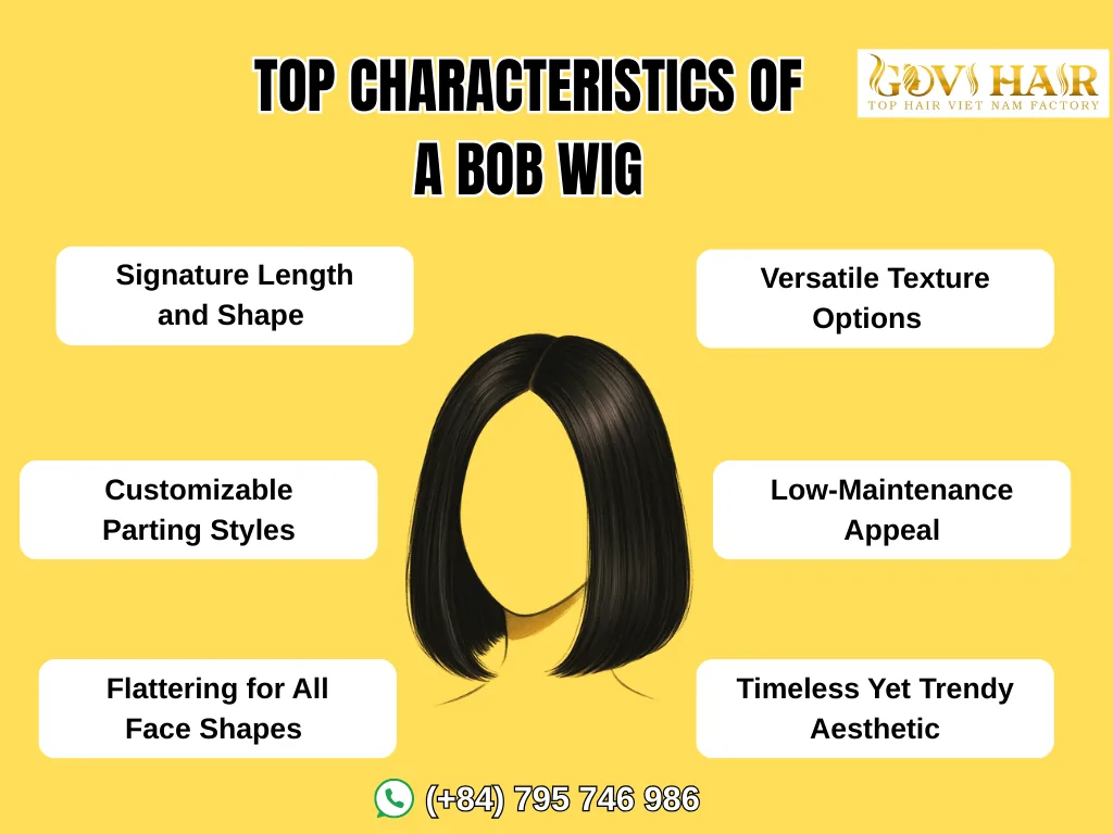 Bob wig key features