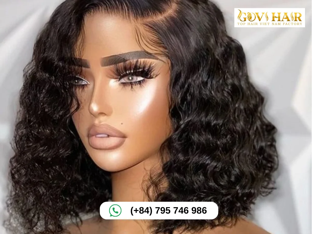 Curly bob playful and bold