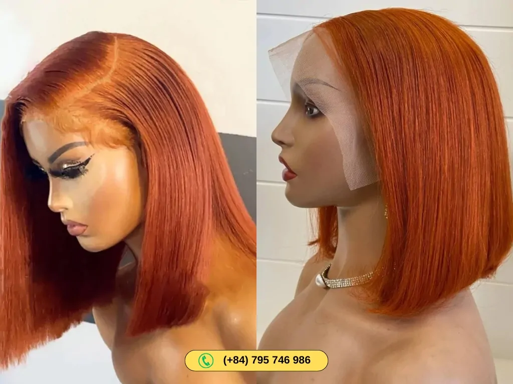 Tips for caring for ginger human hair bob wigs