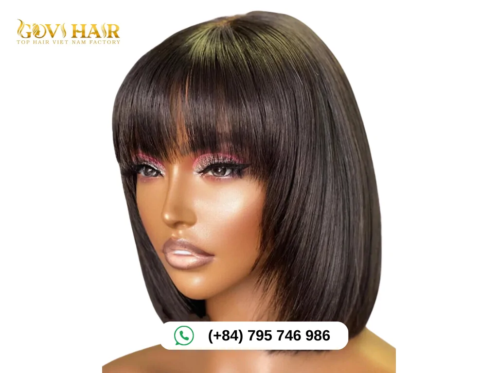 Layered bob full of movement