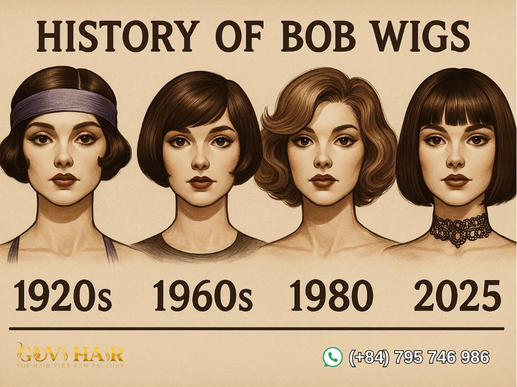 The history of bob wigs