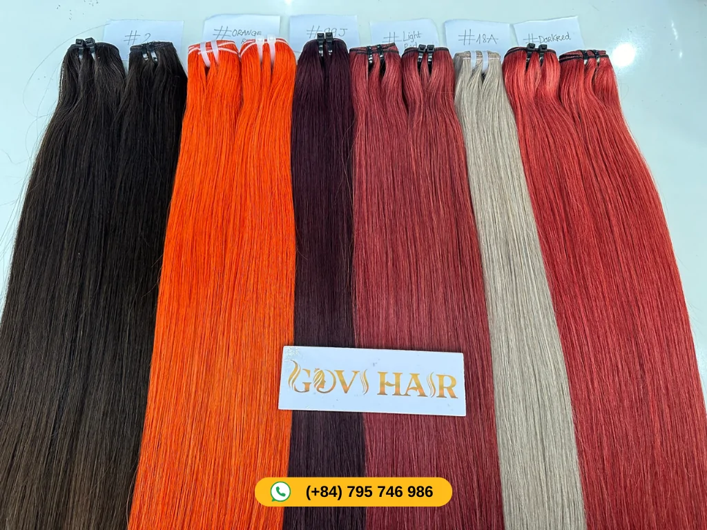 Weave hair is hair extensions added to natural hair for length or volume