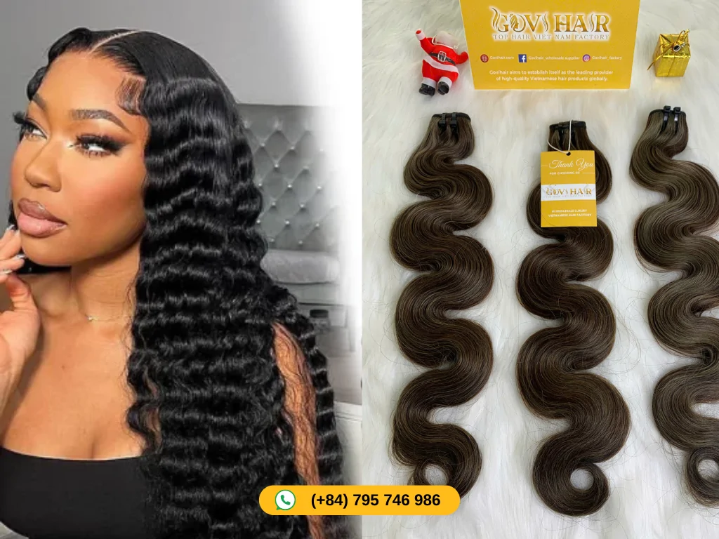 Body wave weave hair