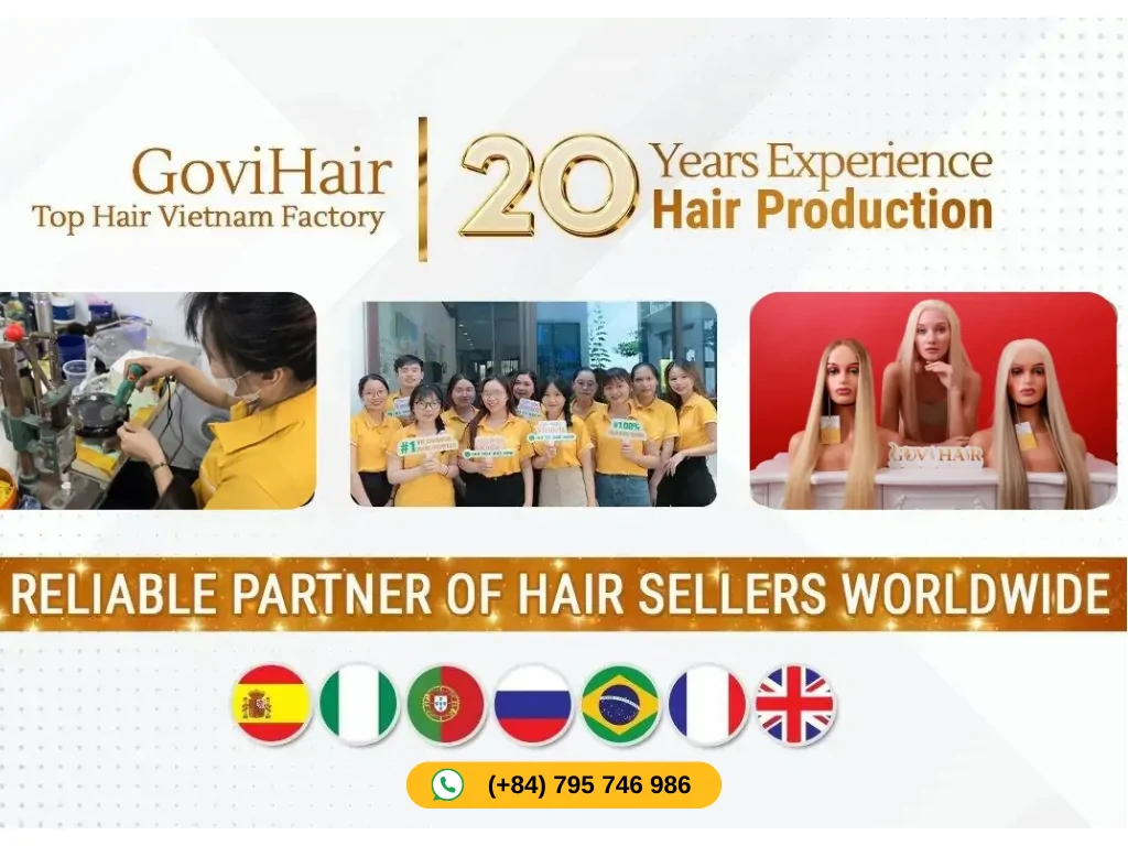 Govihair – Premium 100% Human Weave Hair, Trusted by Salons Worldwide.