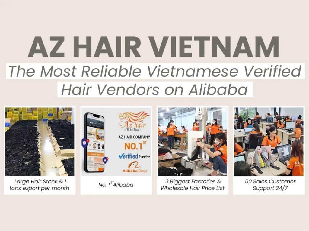 AZ Hair - Premium Quality 100% Raw Vietnamese Hair