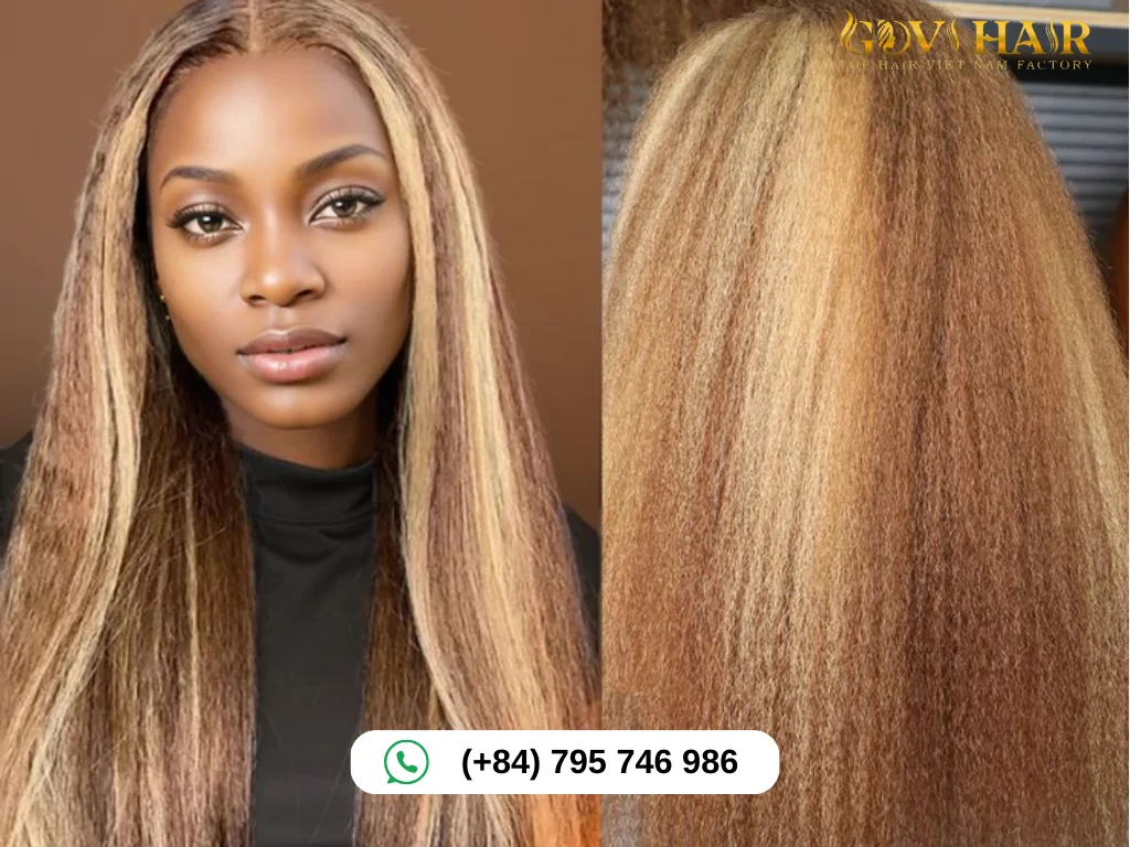 Blonde/Brown Piano Hair Color