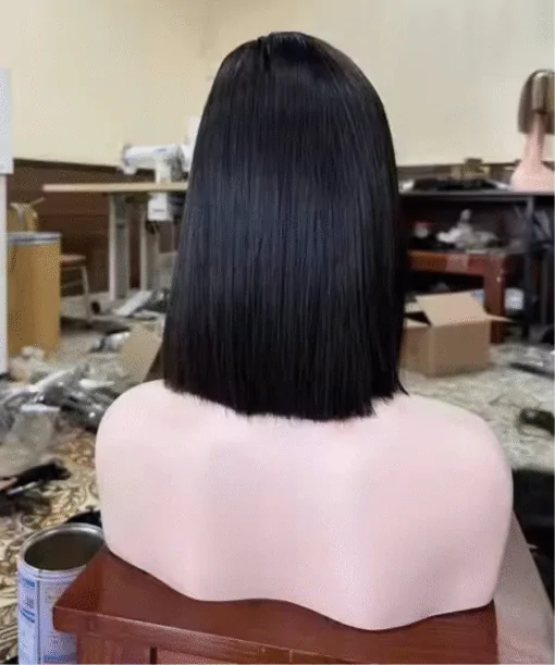 bob wig with bangs