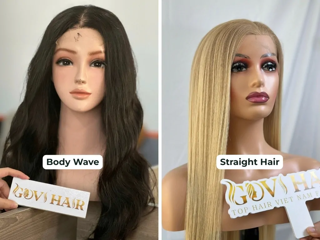 Body Wave Vs. Straight Long Hair For Round Face