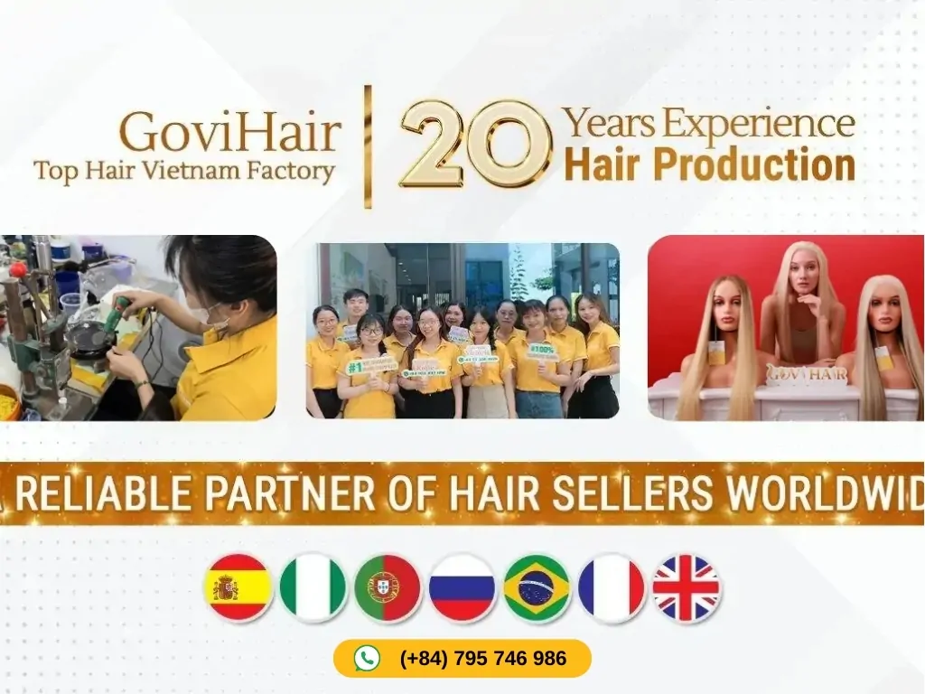 Govihair deliver high-quality Vietnamese human hair bundles