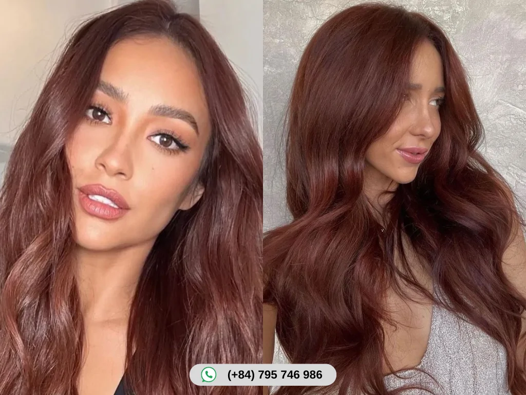 Burgundy Brown Hair Color: 50+ Stunning Styles to Try in 2025 3 Classic Burgundy Brown