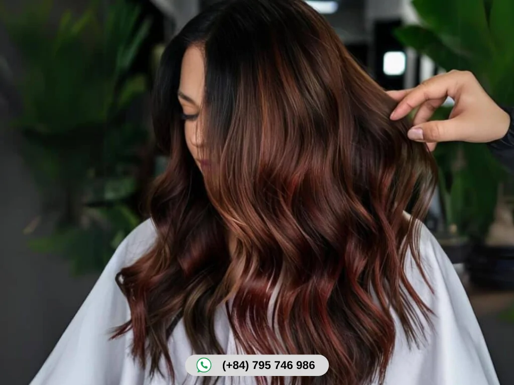 Burgundy Brown Hair Color: 50+ Stunning Styles to Try in 2025 6 Chocolate Burgundy Mix
