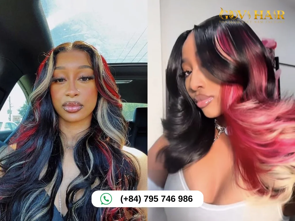 Curly Multicolor Quick Weave